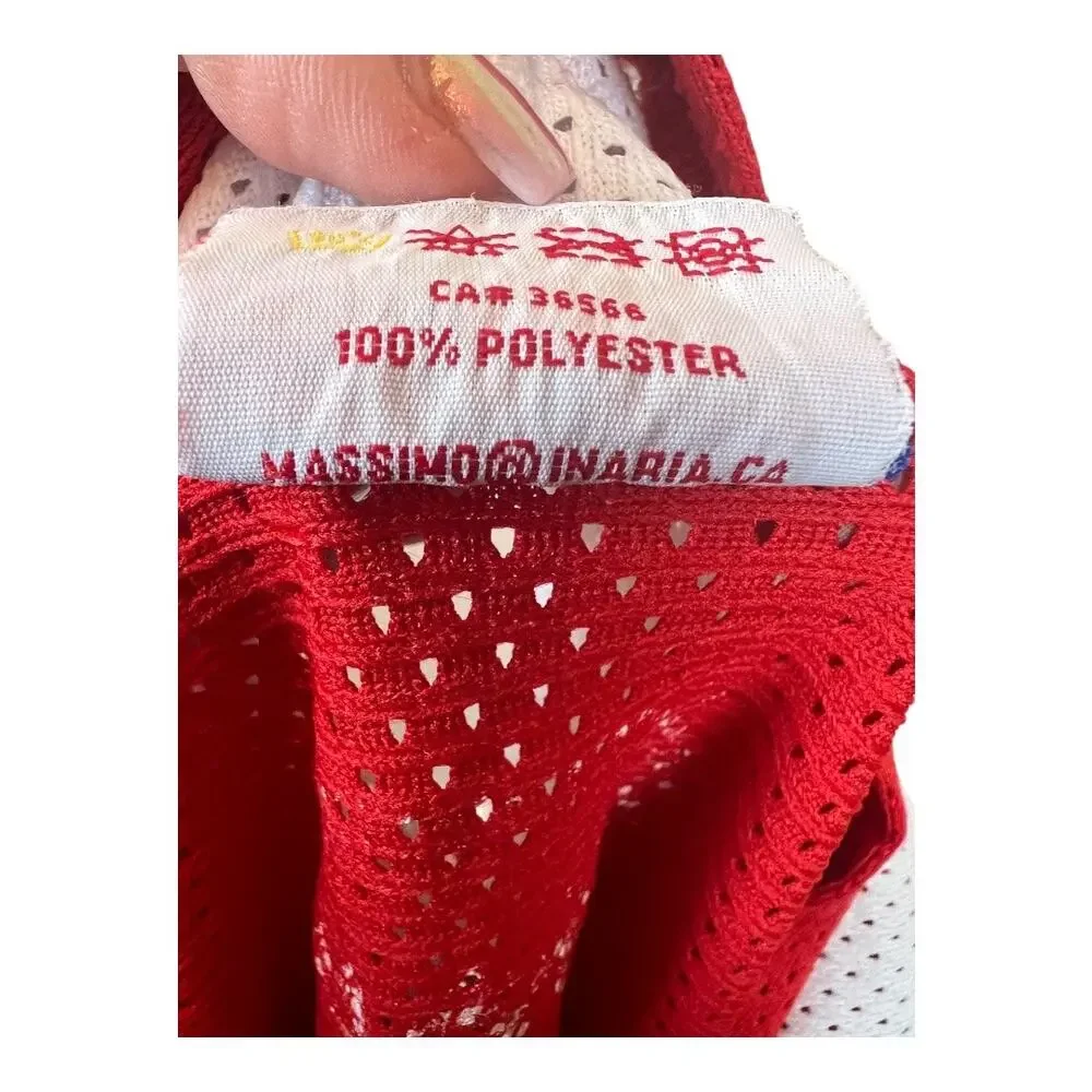 inaria Youth Large Hockey Jersey McDonalds Red Mesh Sports Football